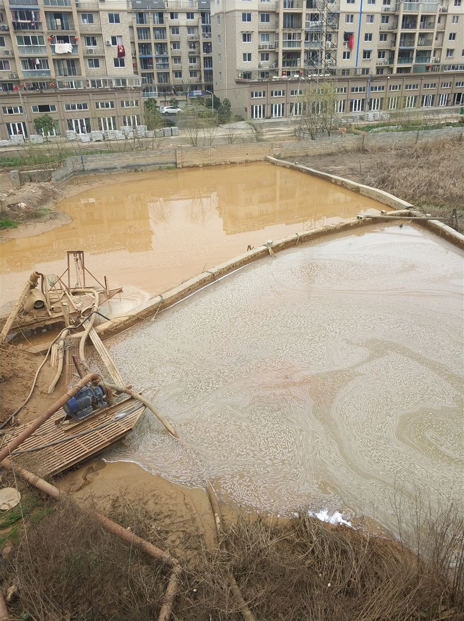 雅江沉淀池淤泥清理-厂区废水池淤泥清淤